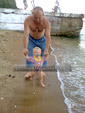 Нажмите чтобы увеличить Фотографии море и дети, пгт Приморский, Феодосия.